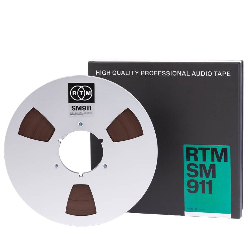 RTM SM 911 1/4" 762m NAB Metal Reel