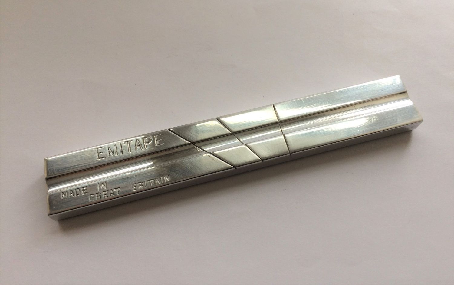 Quarter-Inch Tape Splicing block - NOS