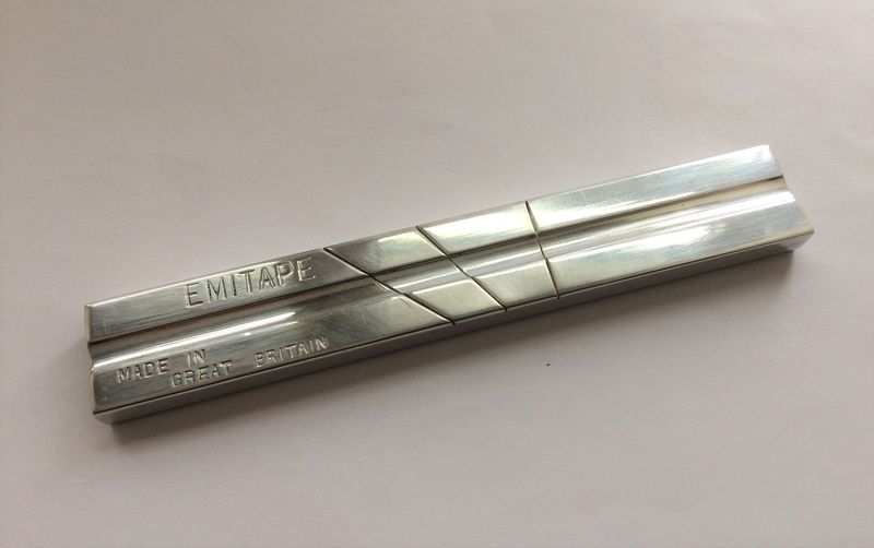 Quarter-Inch Tape Splicing block - NOS