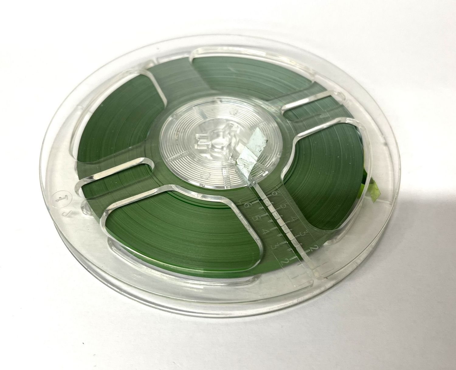 Leader Tape, Quarter Inch - Green - NOS B Stock