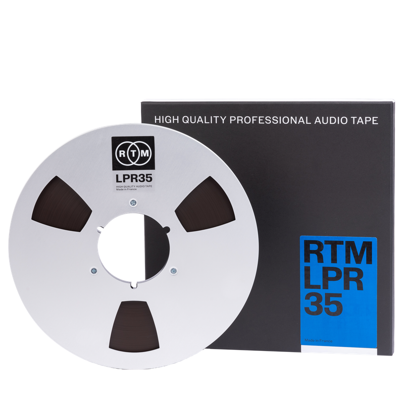 RTM LPR 35 1/4" 1100m NAB Metal Reel