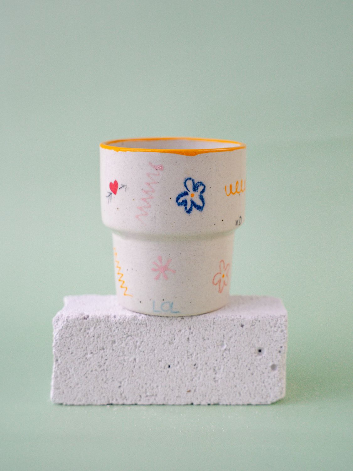 Niesforny Kubek "More espresso, less depresso"