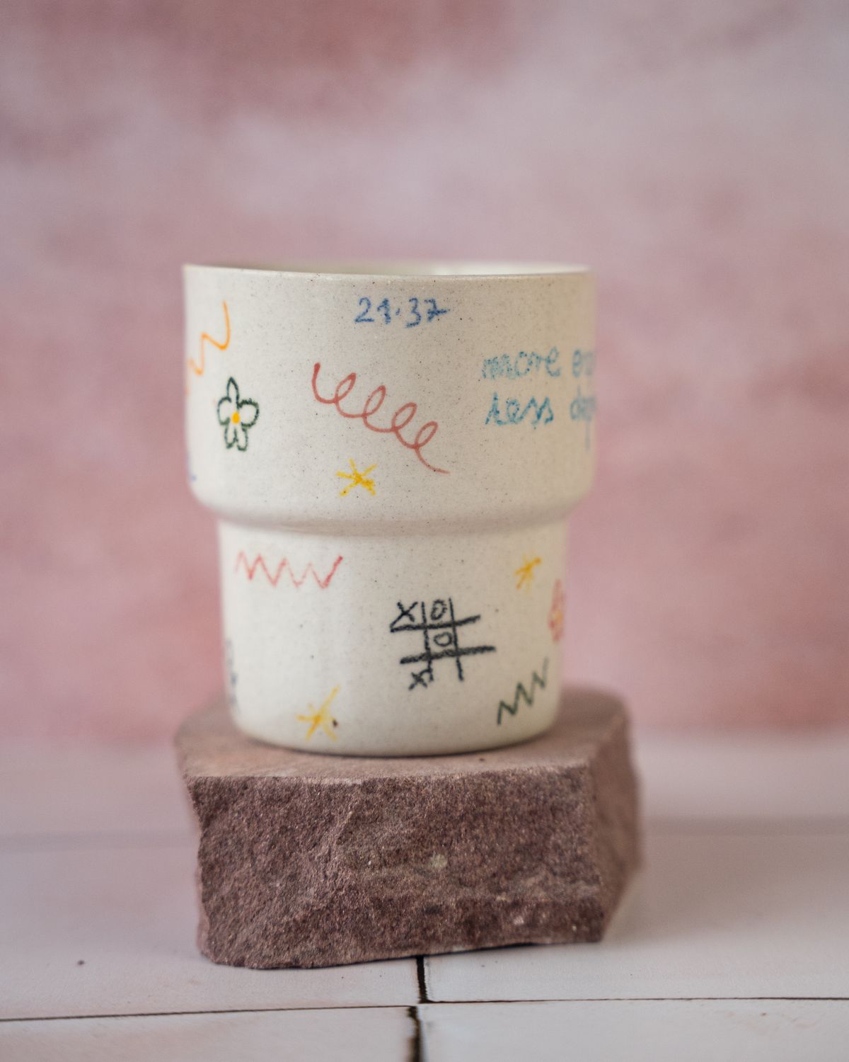 Niesforny Kubek "More espresso, less depresso"