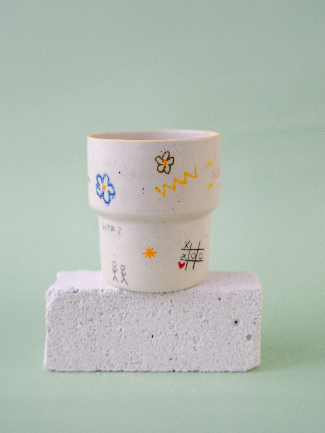 Niesforny Kubek "Not today satan"