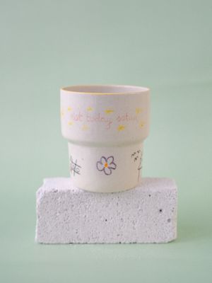 Niesforny Kubek "Not today satan"