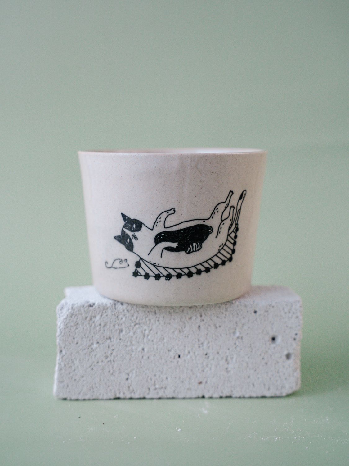 Kubek Gangsta Cat #001