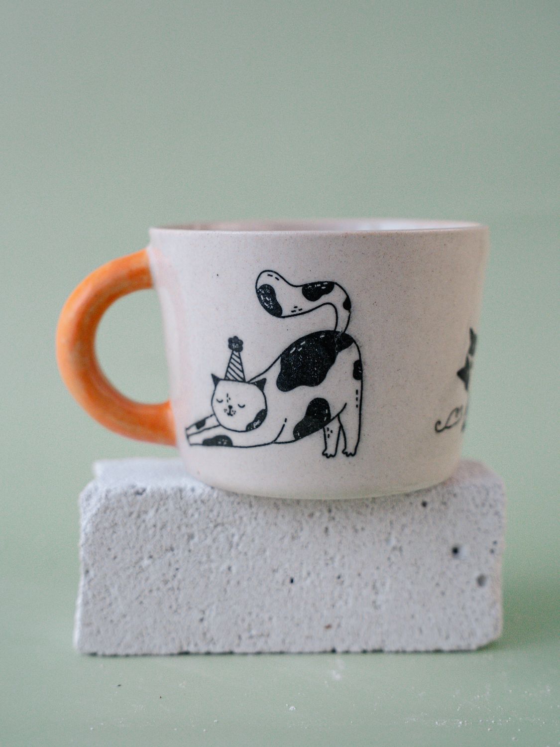 Kubek Gangsta Cat #001