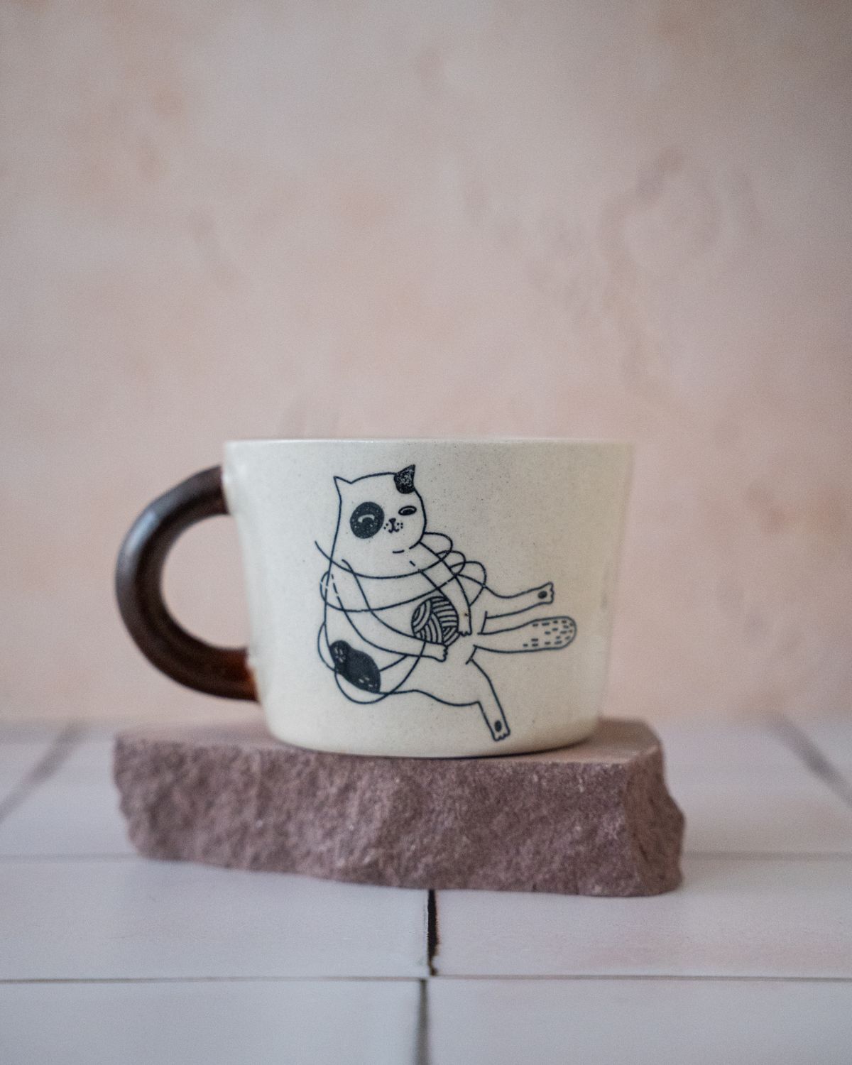 Kubek Gangsta Cat #001