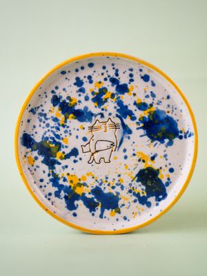 Koci Talerzyk - ciapki 💙💛 #001