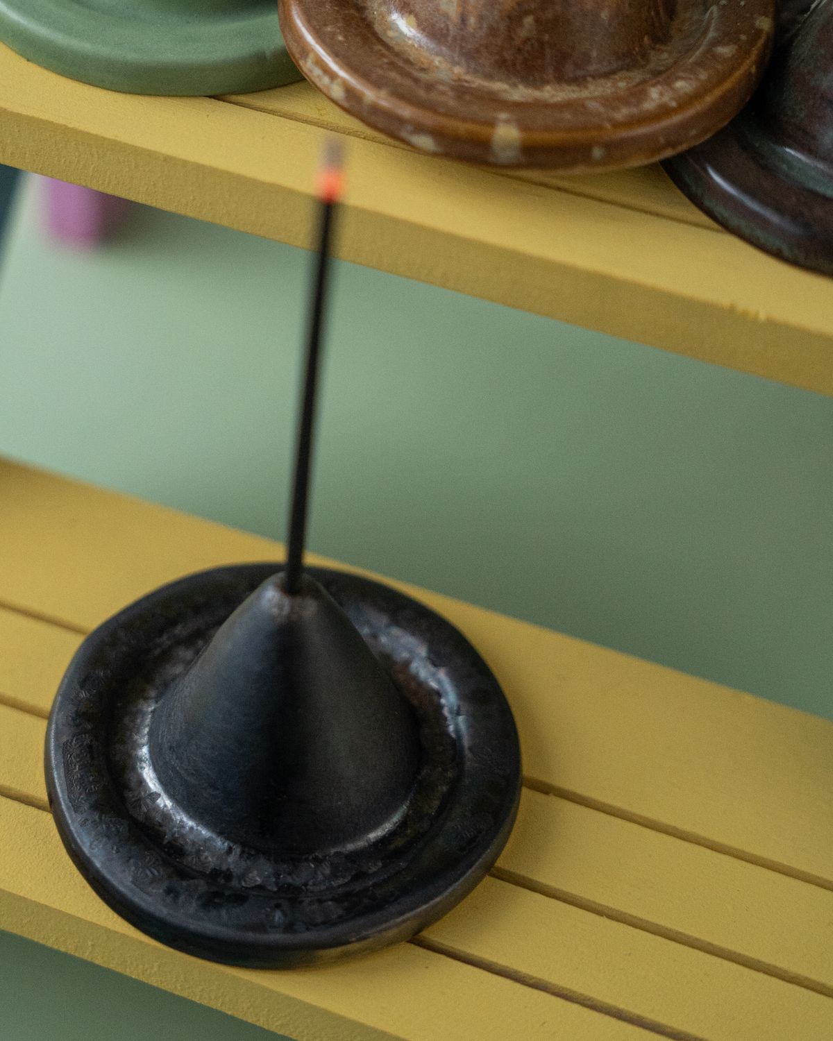 Podstawka na kadzidełka (grafit)