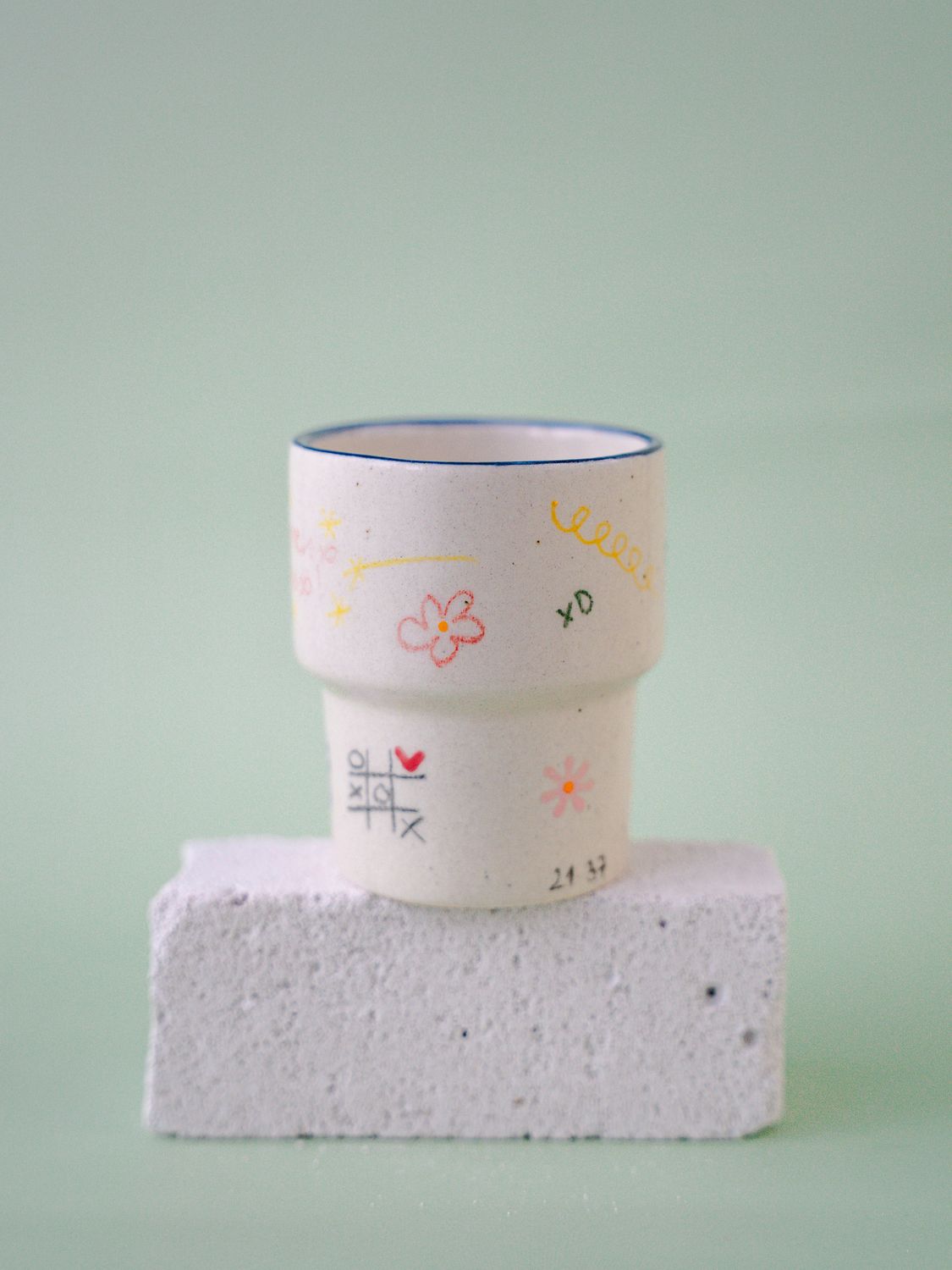 Niesforny Kubek "More espresso, less depresso"