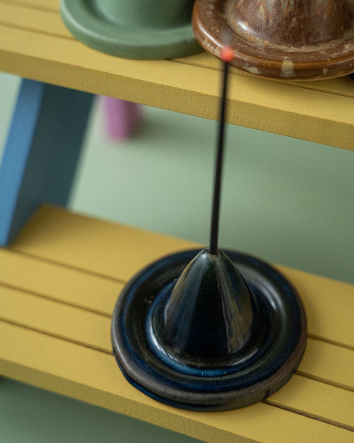 Podstawka na kadzidełka (dark blue)