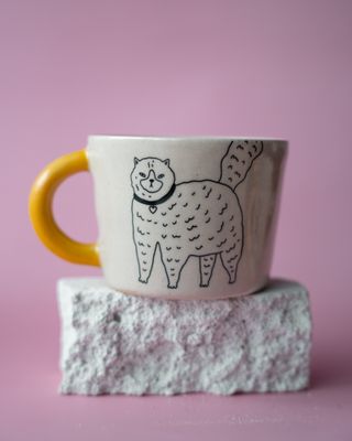 Kubek Gangsta Cat #002