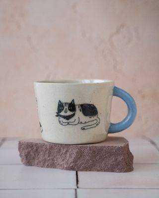 Kubek Gangsta Cat #002