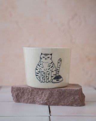 Kubek Gangsta Cat #002