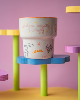 Niesforny Kubek "Jestem bogaty i umyty”