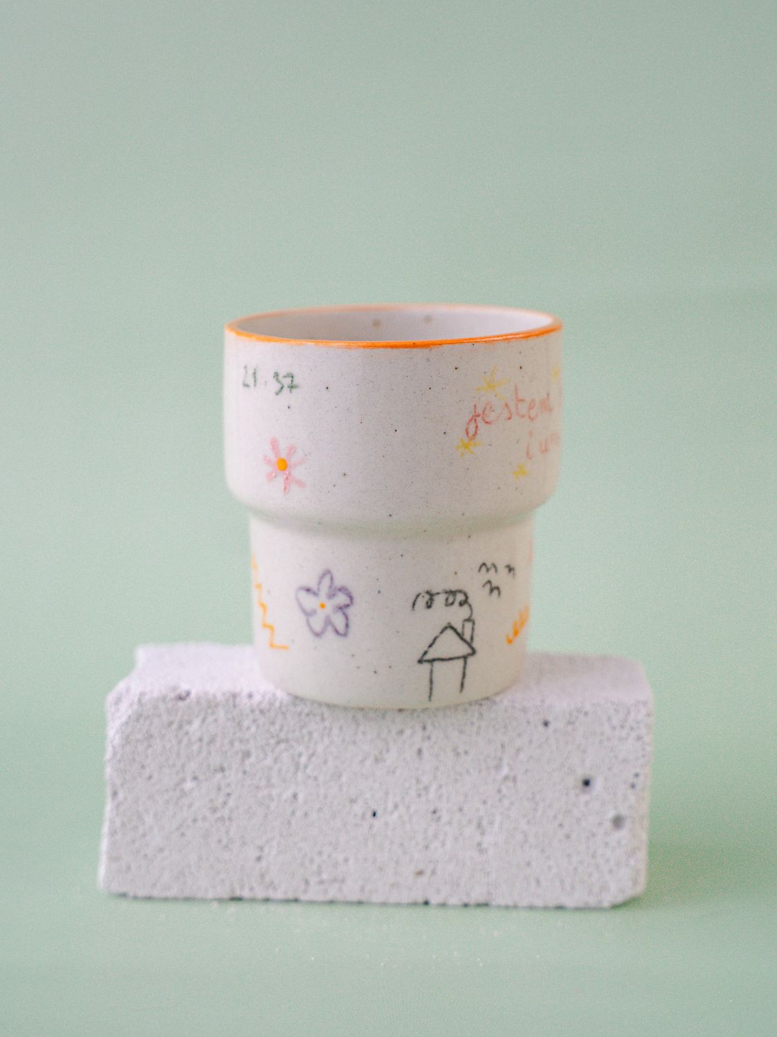 Niesforny Kubek "Jestem bogaty i umyty”