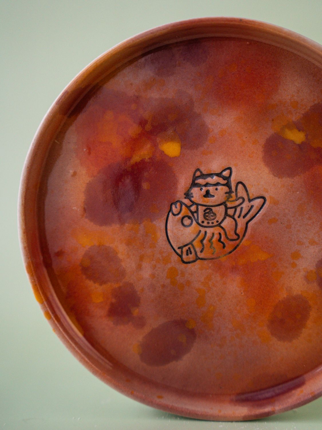 Koci Talerzyk - aerograf #004