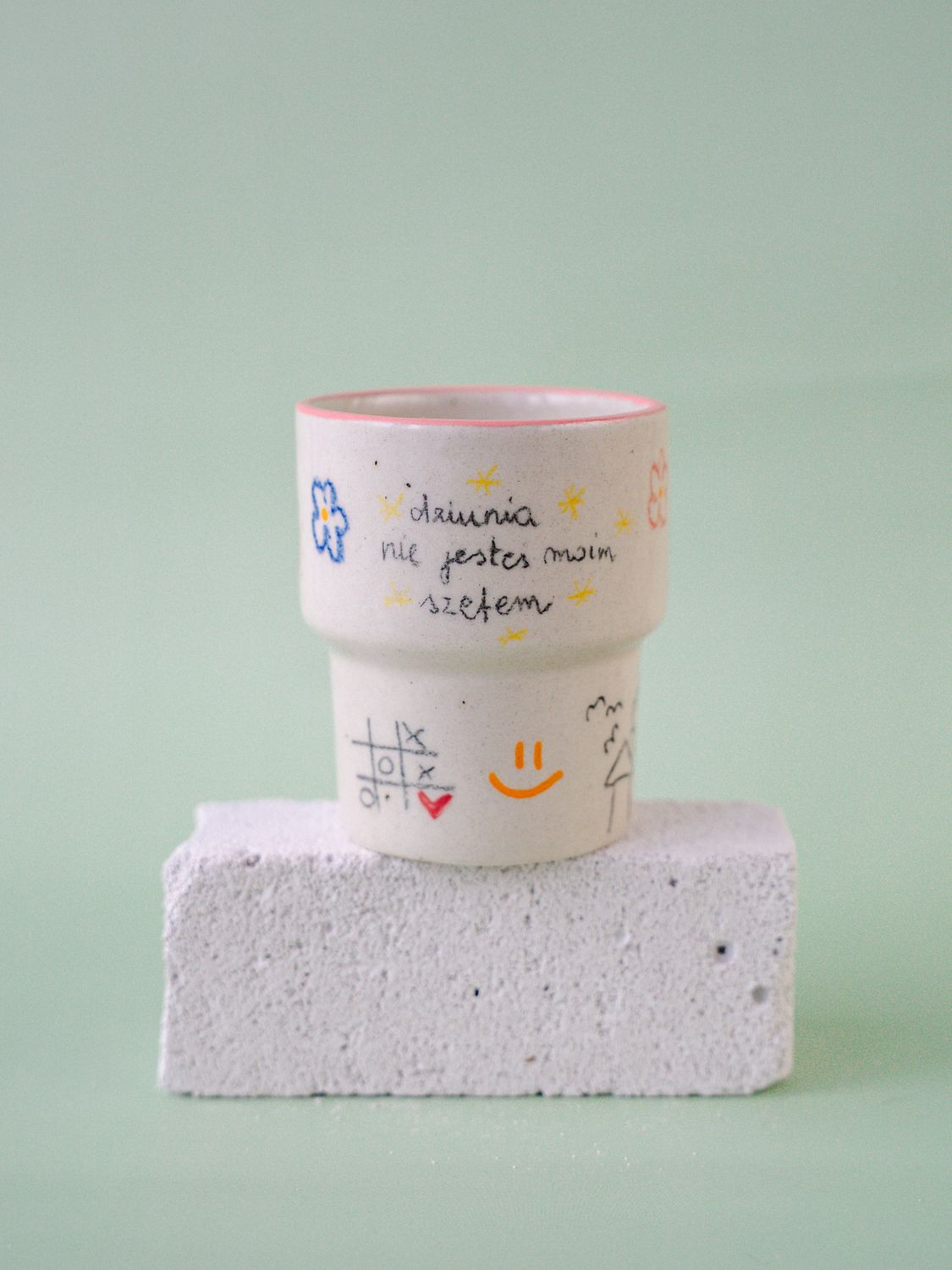 Niesforny Kubek "Dziunia, nie jesteś moim szefem"