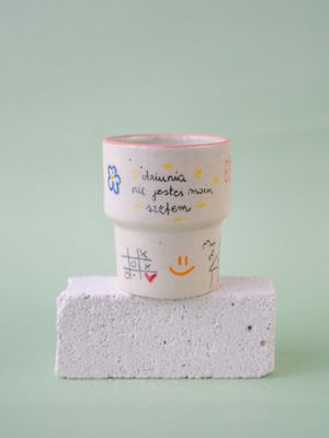 Niesforny Kubek "Dziunia, nie jesteś moim szefem"