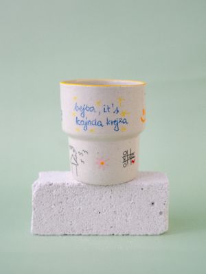 Niesforny Kubek "Bejba, it’s kajnda krejza"