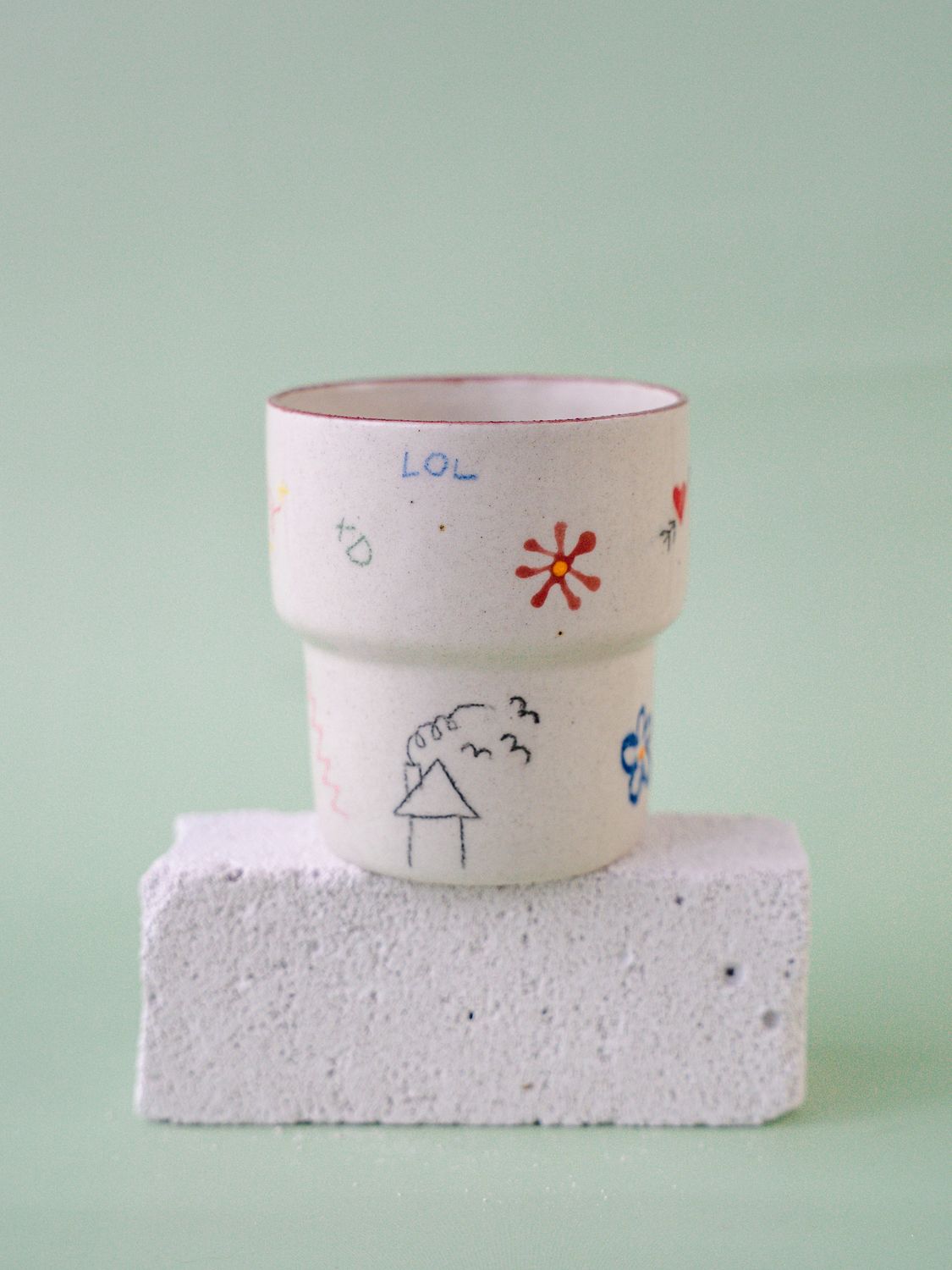 Niesforny Kubek "Jestem bogaty i umyty”