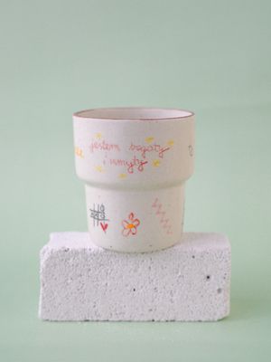 Niesforny Kubek "Jestem bogaty i umyty”