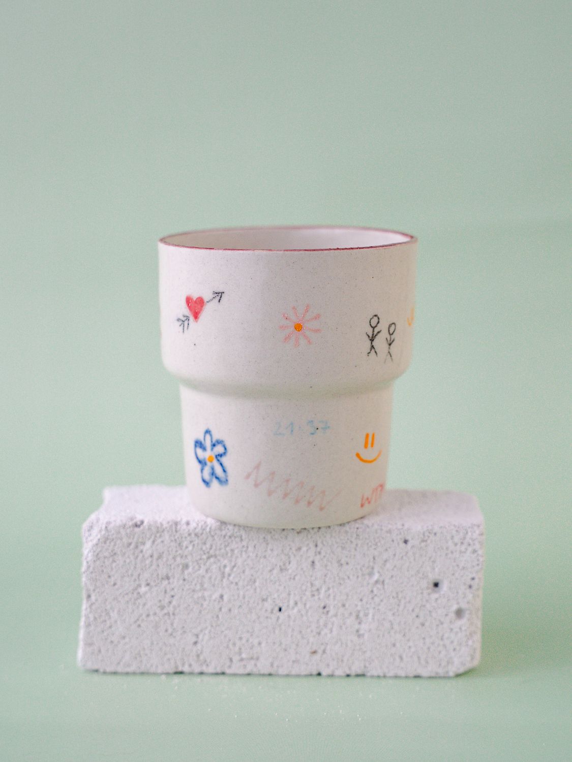 Niesforny Kubek "Jestem bogaty i umyty”