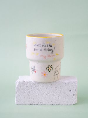 Niesforny Kubek "What do I do for a living?”