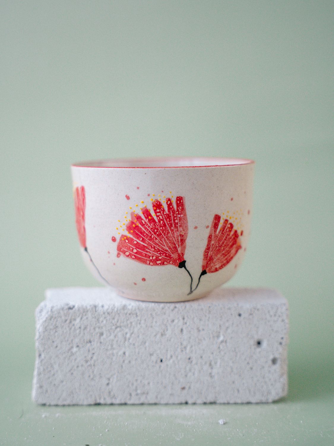 Czarka Poppy - czerwony rant