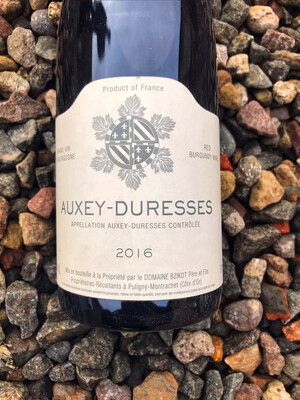 Auxey-Duresses Rouge Domaine Sylvain Bzikot 2016 Auxey-Duresses Rouge Domaine Sylvain Bzikot 2016