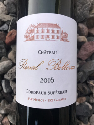 Chateau Rival Bellevue Bordeaux Superior 2020 Chateau Rival Bellevue Bordeaux Superior 2020