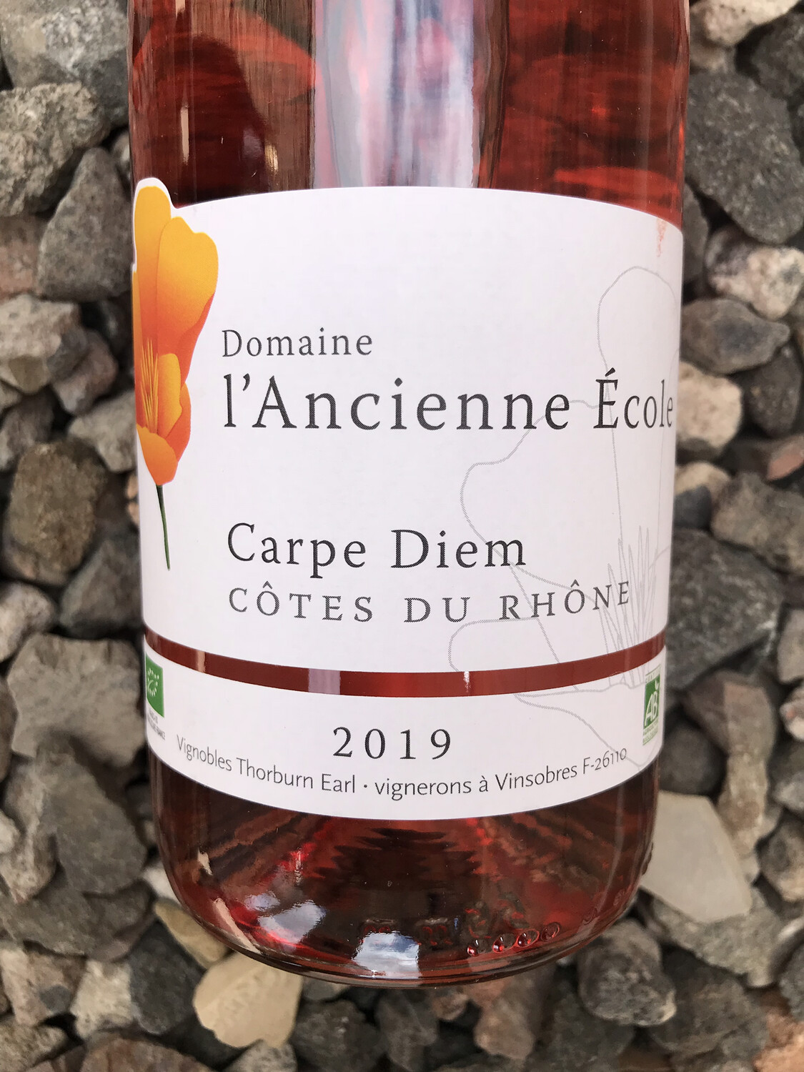 Cotes du Rhone Rose 'Carpe Diem' Domaine l'Ancienne Ecole 2020