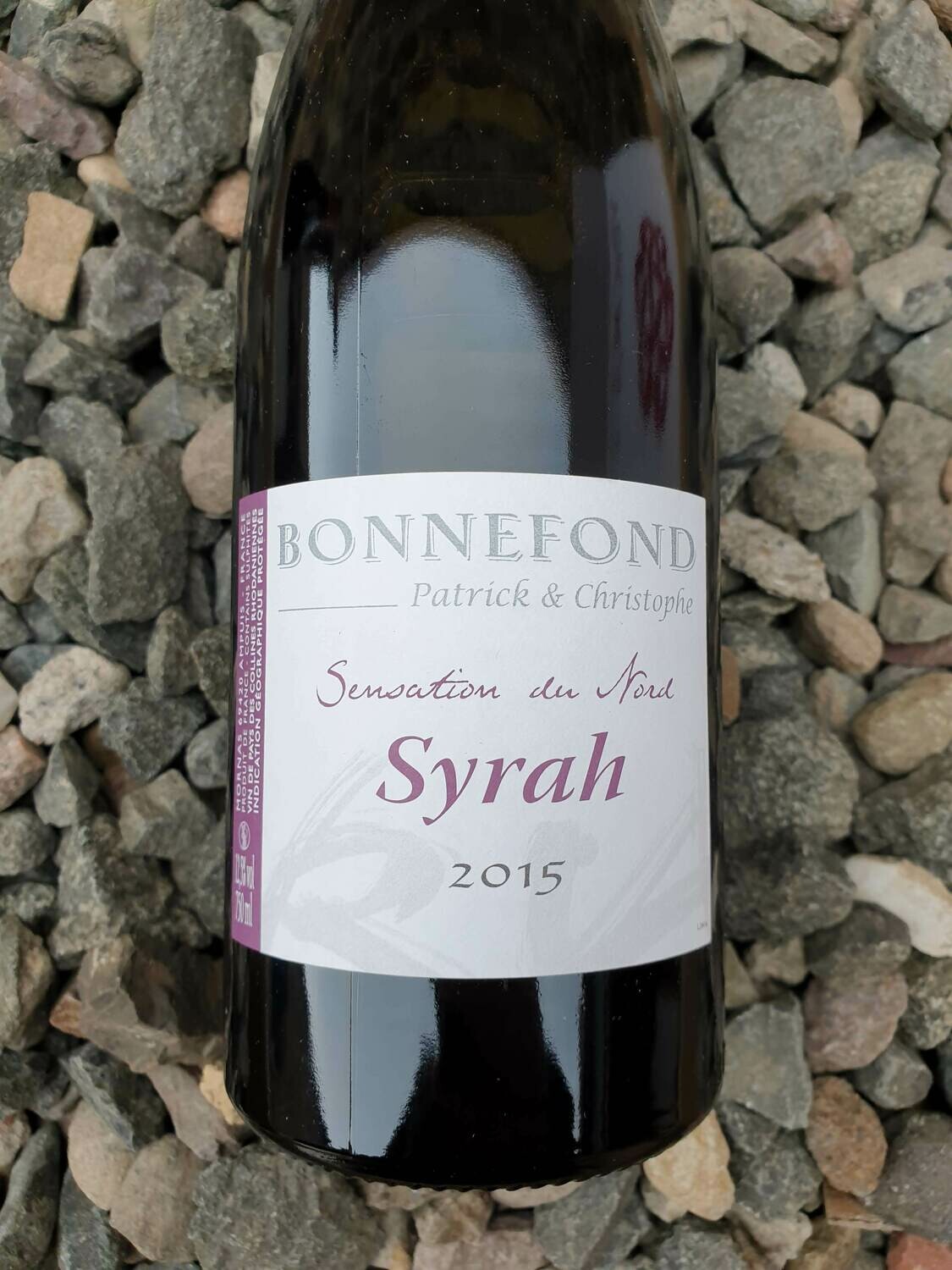 Syrah 'Sensation du Nord' Bonnefond 2015 Syrah 'Sensation du Nord' Bonnefond 2015