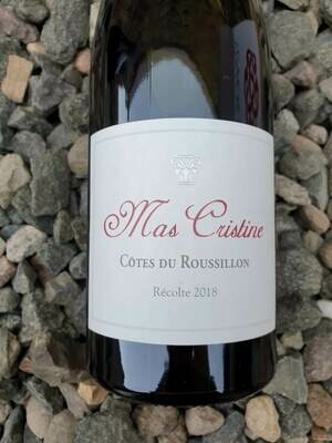 Mas Cristine Cotes du Roussillon Rouge 2018 Mas Cristine Cotes du Roussillon Rouge 2018