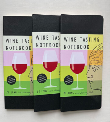 De Long’s Wine Tasting Book - Soft Bound