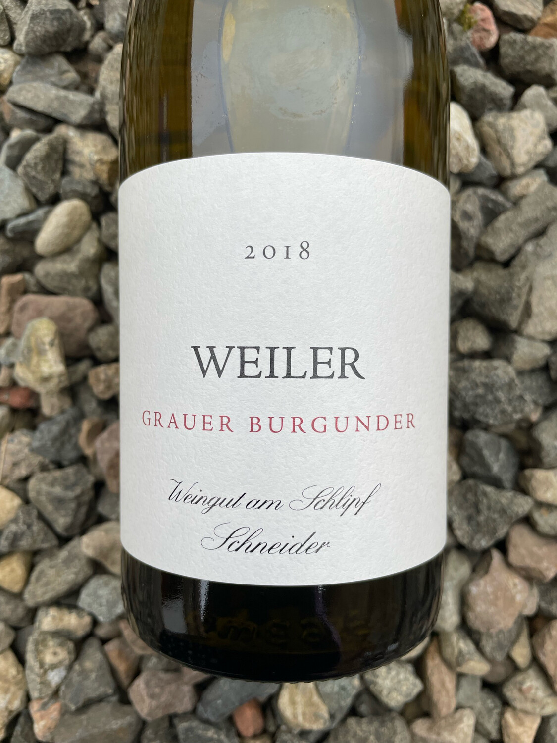 Schlipf Schneider ‘Weiler’ Grauer Burgunder (Pinot Gris) 2018