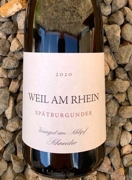 Schlipf Schneider 'Weil am Rhein' Spatburgunder (Pinot Noir) 2020