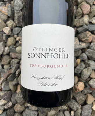 Schlipf Schneider 'Otlinger Sonnhohle' Spatburgunder (Pinot Noir) 2020