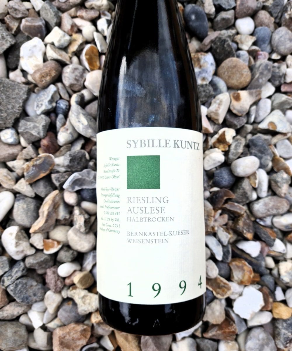 Sybille Kuntz Riesling Auslese Halbtrocken Bernkastel-Keuser Weinstein 1994