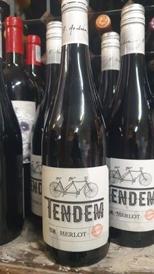 Bruno Andreu Merlot 'Tendem' 2024 DAMAGED LABEL Bruno Andreu Merlot 'Tendem' 2024 DAMAGED LABEL