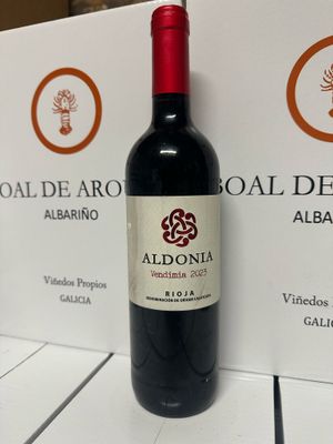 Rioja 'Vendimia' Bodegas Aldonia 2022 DAMAGED LABEL