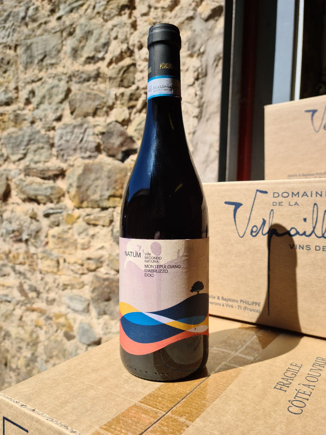 Montepulciano d'Abruzzo 'Natum' Agriverde DAMAGED LABEL