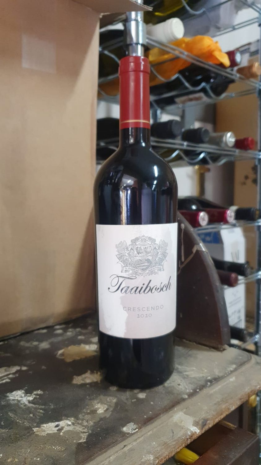 Taaibosch Crescendo 2020 - Damaged Label Taaibosch Crescendo 2020 - Damaged Label