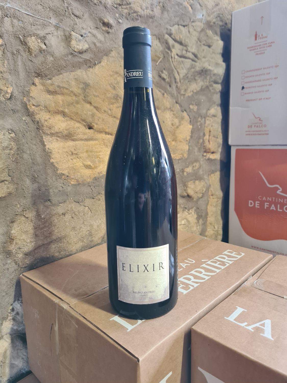 Bruno Andreu 'Elixir' Syrah/Grenache 2022 - Damaged Label