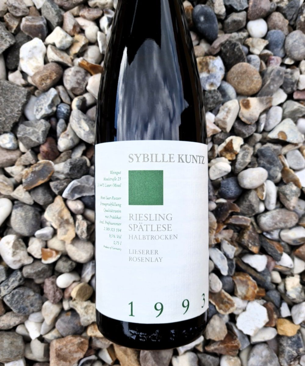Sybille Kuntz Riesling Spatlese Halbtrocken 1993