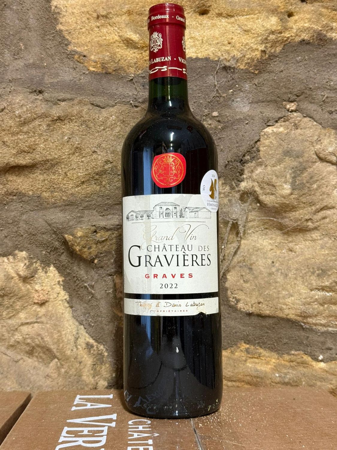 Chateau des Gravieres 2022 Graves - Damaged Label