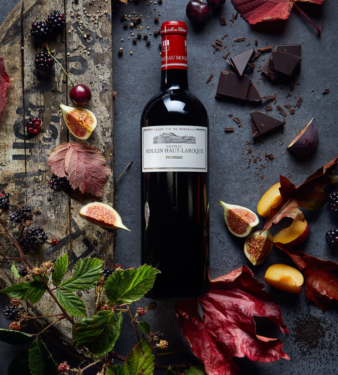 Chateau Moulin Haut-Laroque 2018 Fronsac Imperial (6 Litres) Chateau Moulin Haut-Laroque 2018 Fronsac Imperial (6 Litres)
