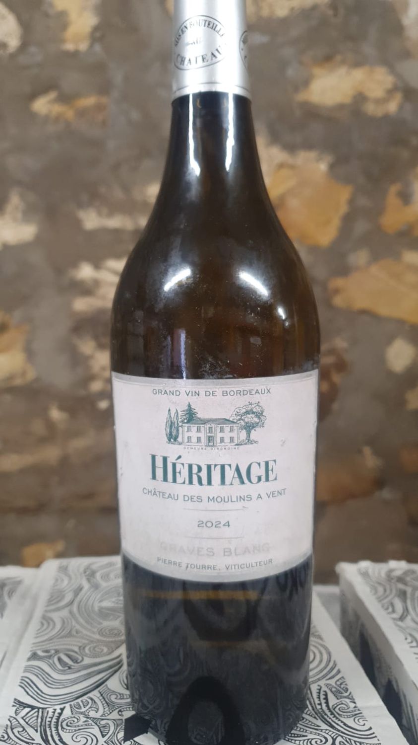 Chateau des Moulins a Vent 'Heritage' Graves Blanc 2024 Chateau des Moulins a Vent 'Heritage' Graves Blanc 2024