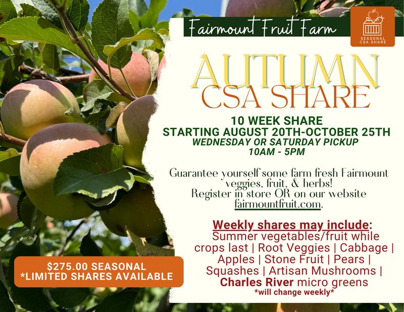 Autumn CSA Share